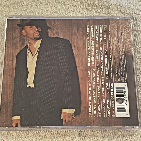Avant 2 CD Lot - Self Titled & Private Room, Neo Soul Contemporary R&B Y2K Promo - Picture 3 of 9